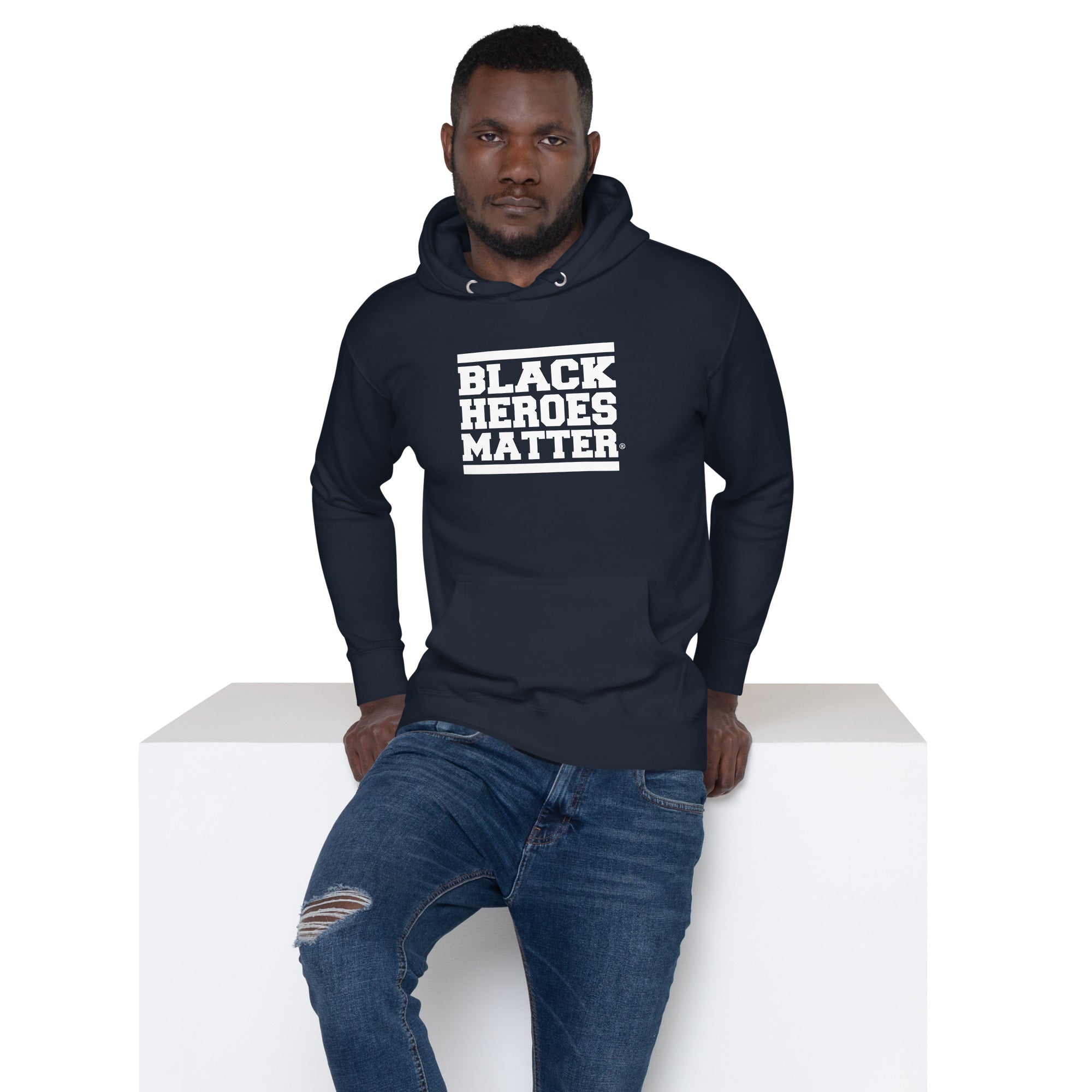 Black heroes hoodie sale